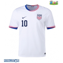 Forente Stater Christian Pulisic #10 Hjemmedrakt Copa America 2024 Kortermet